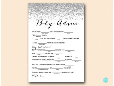 tlc105-mad-libs-baby-advice-silver-baby-shower-games