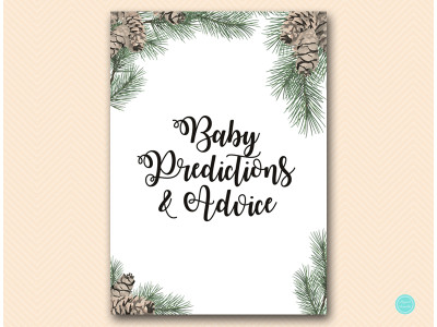 ws73-baby-predictions-and-advice-sign-pinecone-winter-baby-shower-game