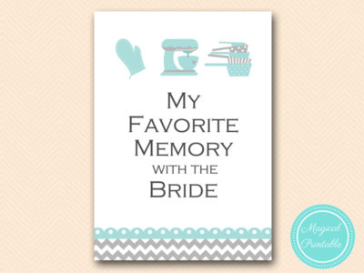 BS76A-favorite-memory-with-bride-sign-teal-kitchen-bridal-shower