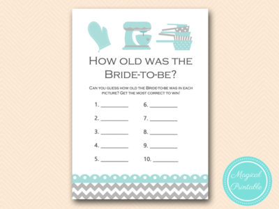 BS76A-how-old-was-bride-to-be-teal-kitchen-bridal-shower