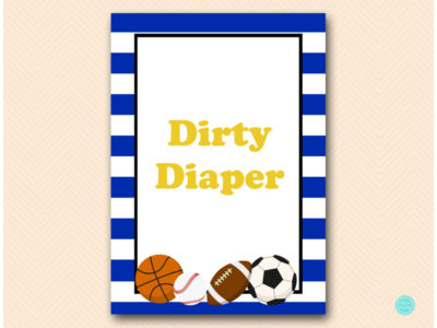 TLC06B-dirty-diaper-sign-blue-yellow-basketball-all-starts-baby-shower-game