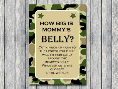 how-big-is-mommys-belly-camo-baby-shower-games