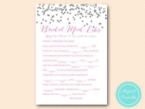 BS178-mad-libs-vows-version-hot-pink-and-silver-bridal-shower-games
