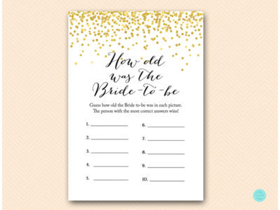BS46-how-old-was-bride-guess-her-age-gold-confetti-bridal-shower-game