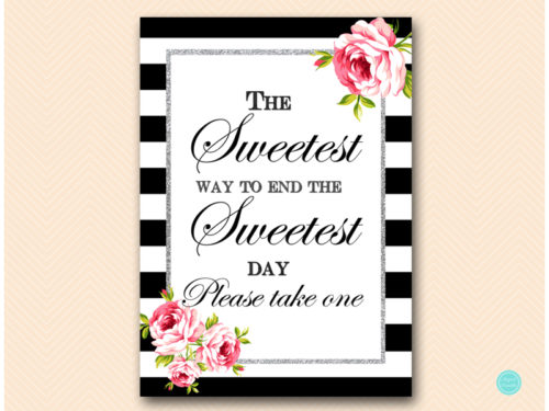 BS511-sign-sweetest-way-to-end-day-black-stripes-silver-glitter-bridal-shower-wedding