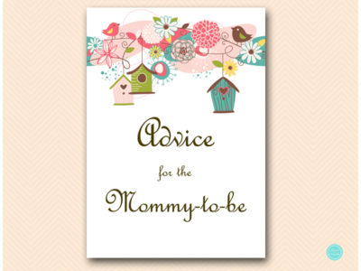TLC17-advice-for-mommy-sign-5x7-birdhouse-baby-shower-games