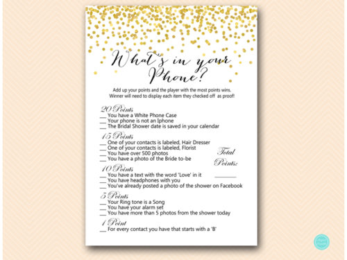 whats-in-your-phone-B-gold-confetti-bridal-shower-game-bachelorette-hens