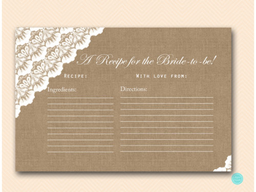 BS34-recipe-card-card-burlap-and-lace-bridal-shower-game