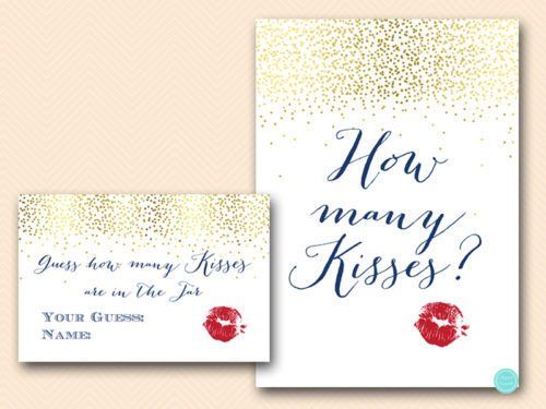 BS472N-how-many-kisses-sign-5x7-navy-gold-bridal-shower-game
