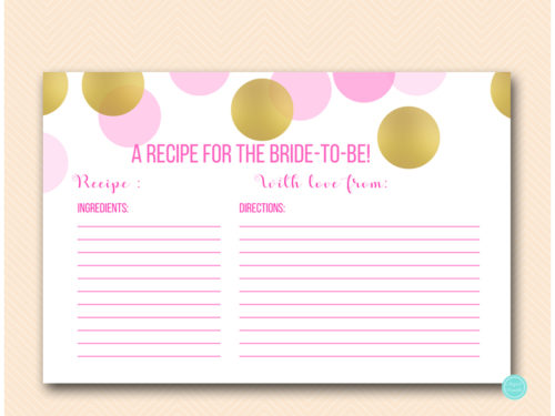 BS509-recipe-for-bride-4x6-hot-pink-gold-bridal-shower-bachelorette-hens