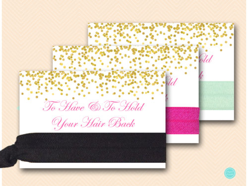 To Have To Hold Your Hair Back Card Magical Printable