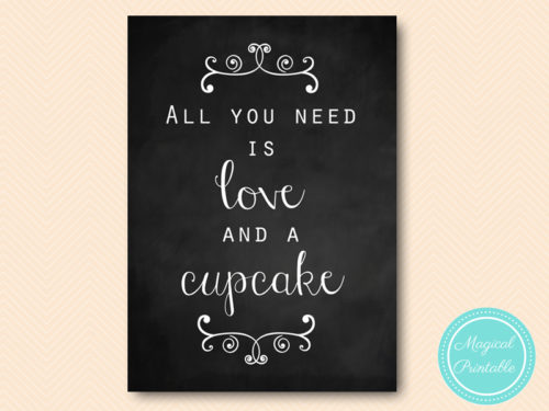 SN30-all-you-need-is-love-cupcake-chalkboard-bridal-shower-signs