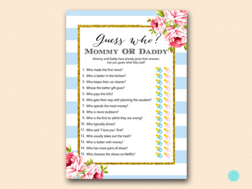 TLC50B-guess-who-mommy-or-daddy-baby-blue-and-gold-baby-shower-game