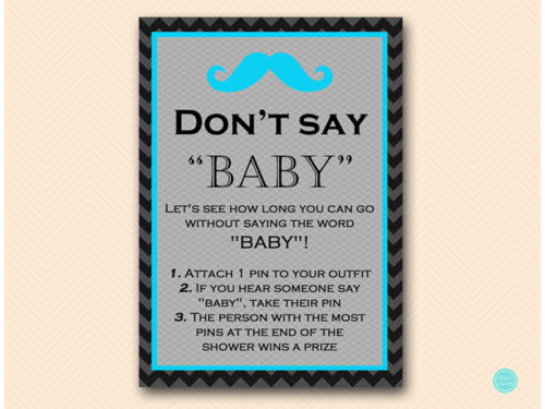 TLC65T-dont-say-baby-turquoise-mustache-baby-shower-game