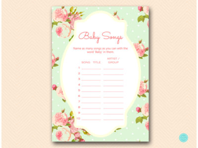 TLC85-baby-songs-mint-shabby-chic-baby-shower-game
