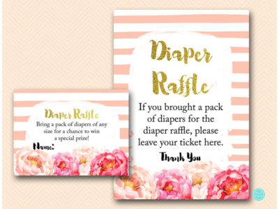 diaper-raffle-baby-shower-sign-and-tickets-gold-floral-pink