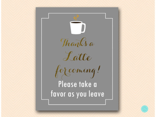 sign-thanks-favors-8x10-GRAY-COFFEE-sign-latte