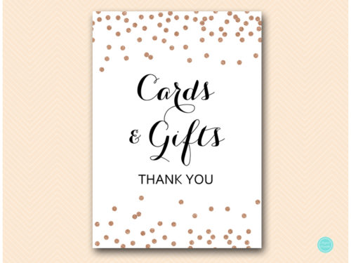 BS155C-sign-cards-gifts-5x7-rose-gold-glitter-bridal-shower