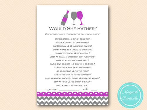 bs146 would she rather game purple wine bridal shower game
