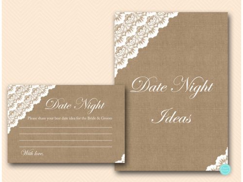BS34-date-night-sign-burlap-lace-bridal-shower-game