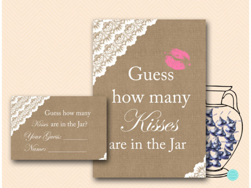 BS34-how-many-kisses-sign-burlap-lace-bridal-shower-game