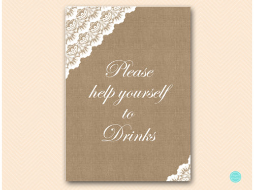 BS34-sign-drinks-burlap-lace-bridal-shower-game