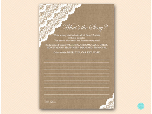 BS34-whats-the-story-burlap-lace-bridal-shower-game