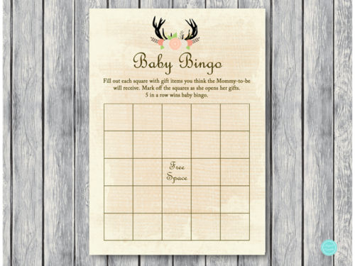 TLC21-bingo-baby-gift-items-deer-antler-baby-shower-game