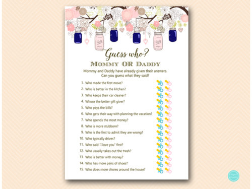 TLC479-guess-who-mommy-or-daddy-navy-blue-pink-mason-jars-shower-game
