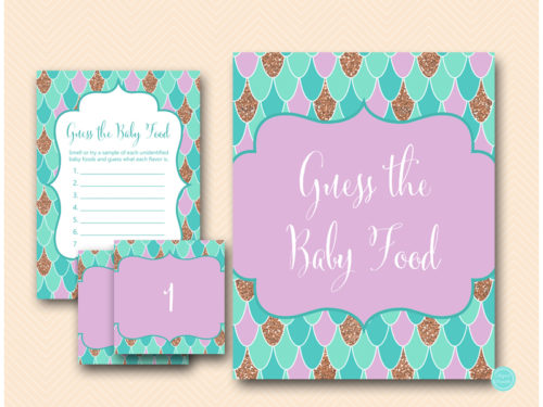 TLC516-guess-baby-food-card-rose-gold-mermaid-baby-shower-game