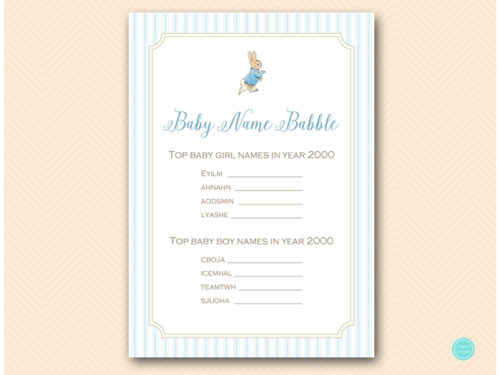 TLC540P-baby-name-babble-peter-rabbit-baby-shower-game