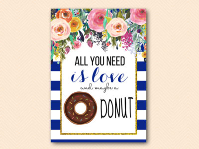 BS404 8x10 all you need is love and maybe donut