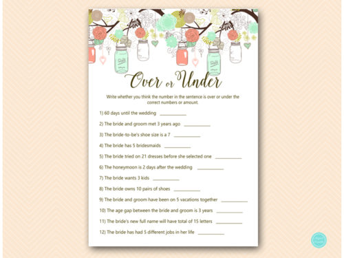 BS64-over-or-under-mint-peach-bridal-shower-game