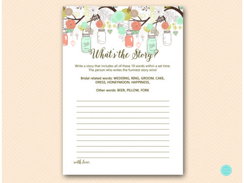 BS64-whats-the-story-mint-peach-bridal-shower-game
