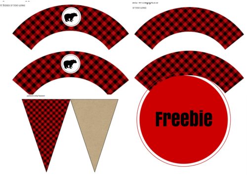 Free Lumberjack Birthday Party Printable - Magical Printable