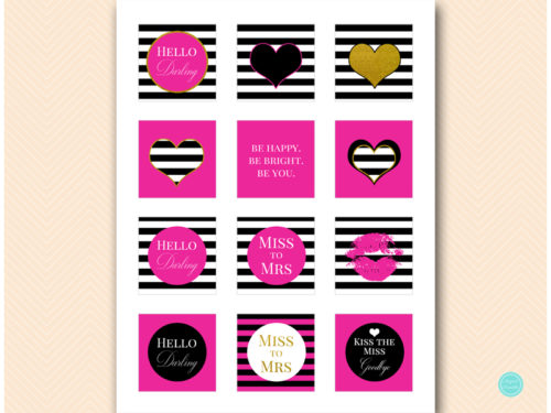 kate-spade-inspired-bridal-shower-cupcake-toppers-hot-pink square