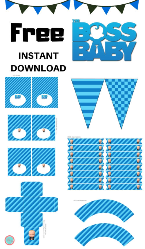 ___Free Boss Baby Party Printable baby shower