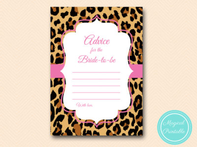BS431-advice-for-the-bride-hot-pink-leopard-bridal-shower-game