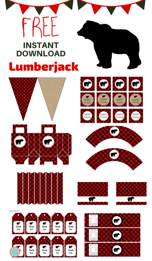 FREE-lumberjack-party-printable-instant-download