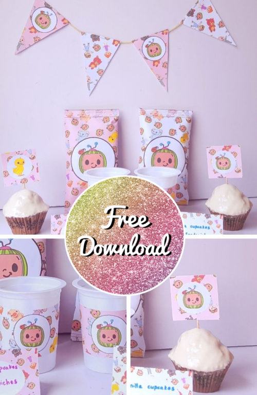 free cocomelon party printable
