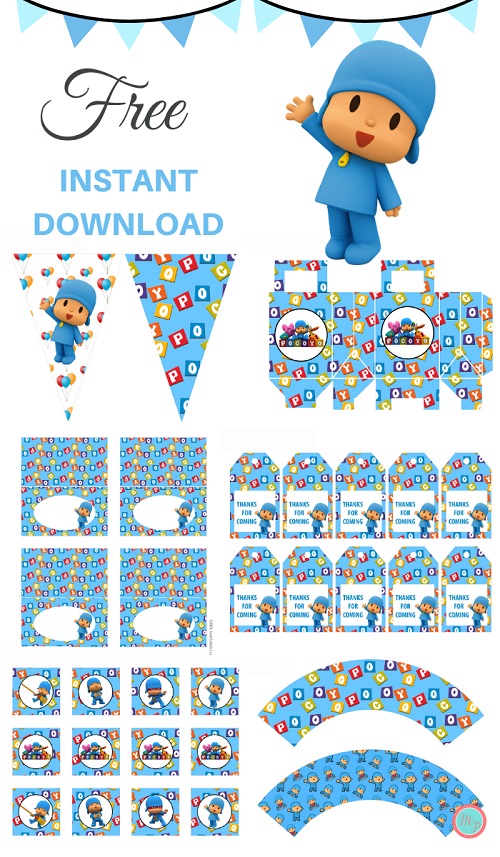 Free-Pocoyo-Party-Package-Instant-download