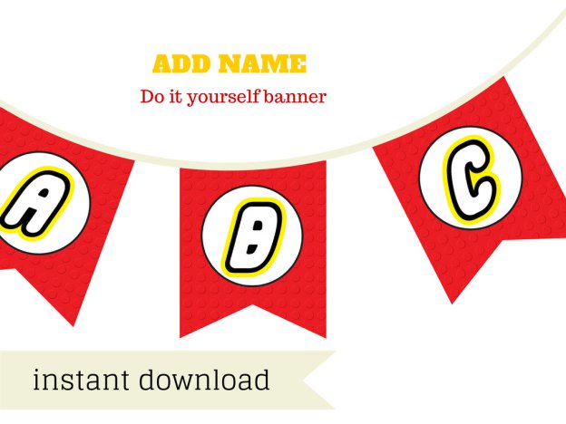 Printable Instant Download Banners &amp; Buntings - Magical Printable
