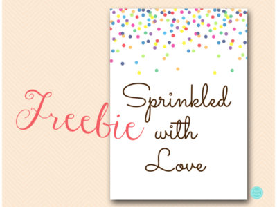 TLC108-sign-free-sprinkled-with-love-baby-shower-sign