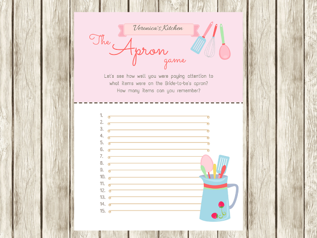 Bridal Shower Games &amp; Activities PAGE 1 - Magical Printable