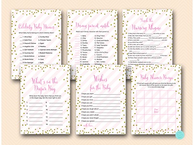 Printable Baby Shower Games Page 2 - Magical Printable
