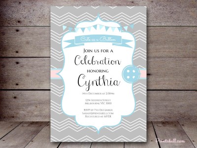 Editable Baby Shower Invitations - Magical Printable