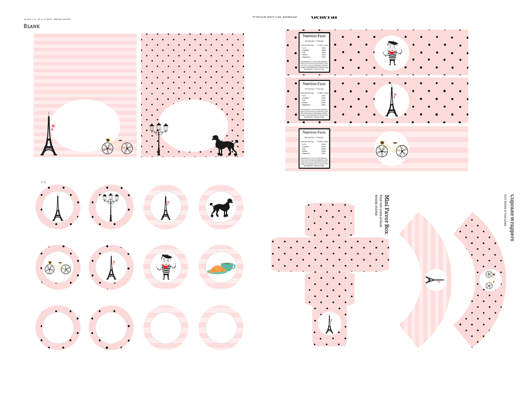 French Paris Love Printable - Magical Printable