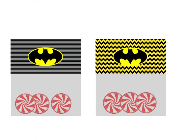 Batman Treat Toppers - Magical Printable
