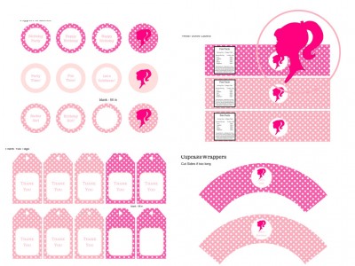 Barbie Birthday Pack - Magical Printable