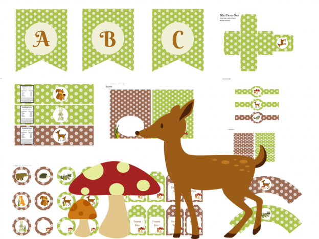 Woodland Printable - Magical Printable